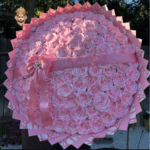200 Rose Galaxy Bouquet Pink Baby Rose