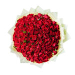 150 Rose Diamond Bouquet Red Rose