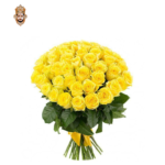 14 Rose Korean Bouquet Yellow Rose