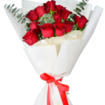 14 Rose Korean Bouquet Red Rose